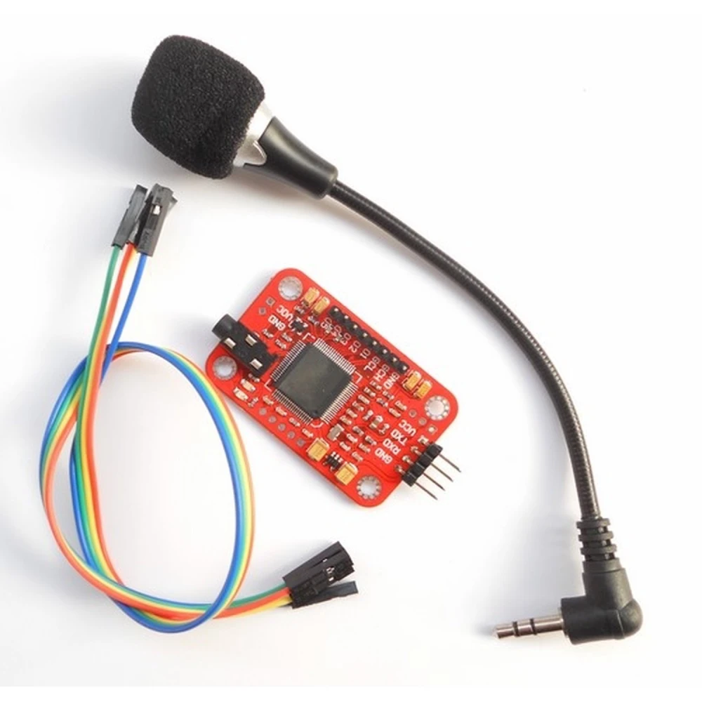 Deska rozpoznávání hlasu pro Arduino až 15 hlasových příkazů