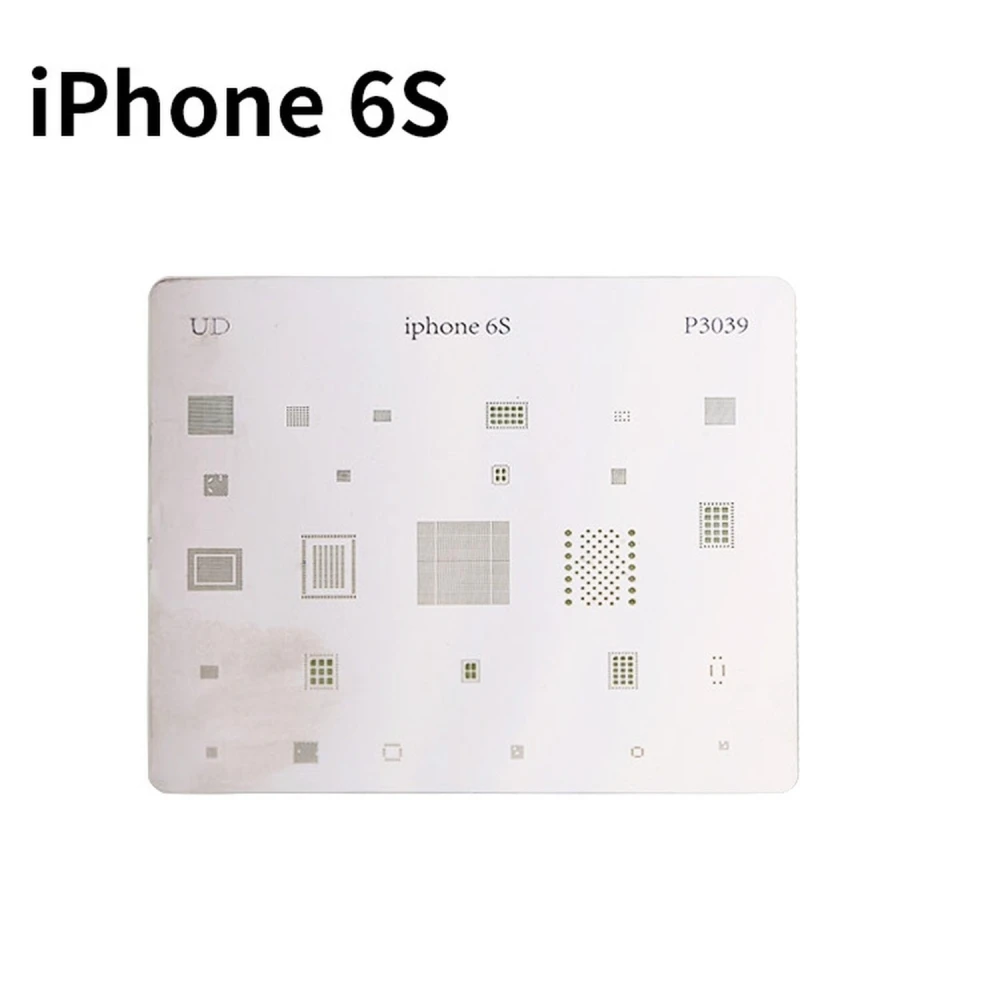 Stencil IC deska iPhone 6S pro BGA opravy s šablonou pro přímé zahřívání