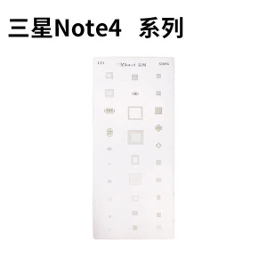Mlink Stencil šablona Samsung Note 4 pro reballing IC - profesionální nástroj Mlink