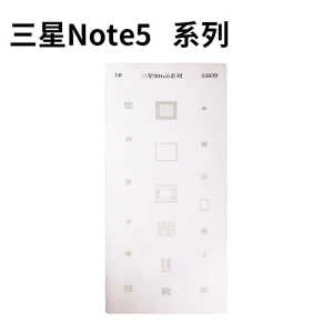 Mlink Stencil šablona Samsung Note 5 pro reballing IC s profesionální přesností