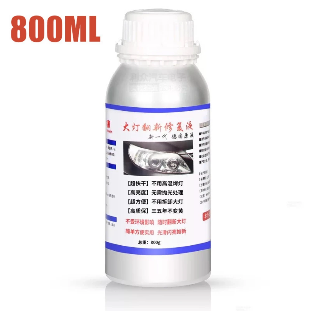 Tekutý polymer na renovaci světlometů, 800ml TSX TOOL