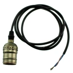 Vintage průmyslová retro Edison objímka E27 s kabelem 1,1 m Model E1