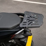 Zadní nosič Zontes 150X / 125X — Železná nosičová mřížka 4 mm, černá