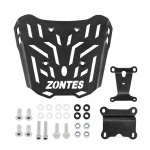Zadní nosič Zontes 150X / 125X — Železná nosičová mřížka 4 mm, černá