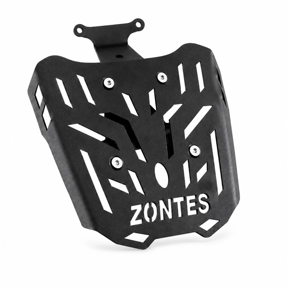 Zadní nosič Zontes 150X / 125X — Železná nosičová mřížka 4 mm, černá