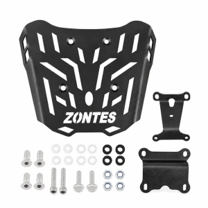 Zadní nosič Zontes 150X / 125X — Železná nosičová mřížka 4 mm, černá