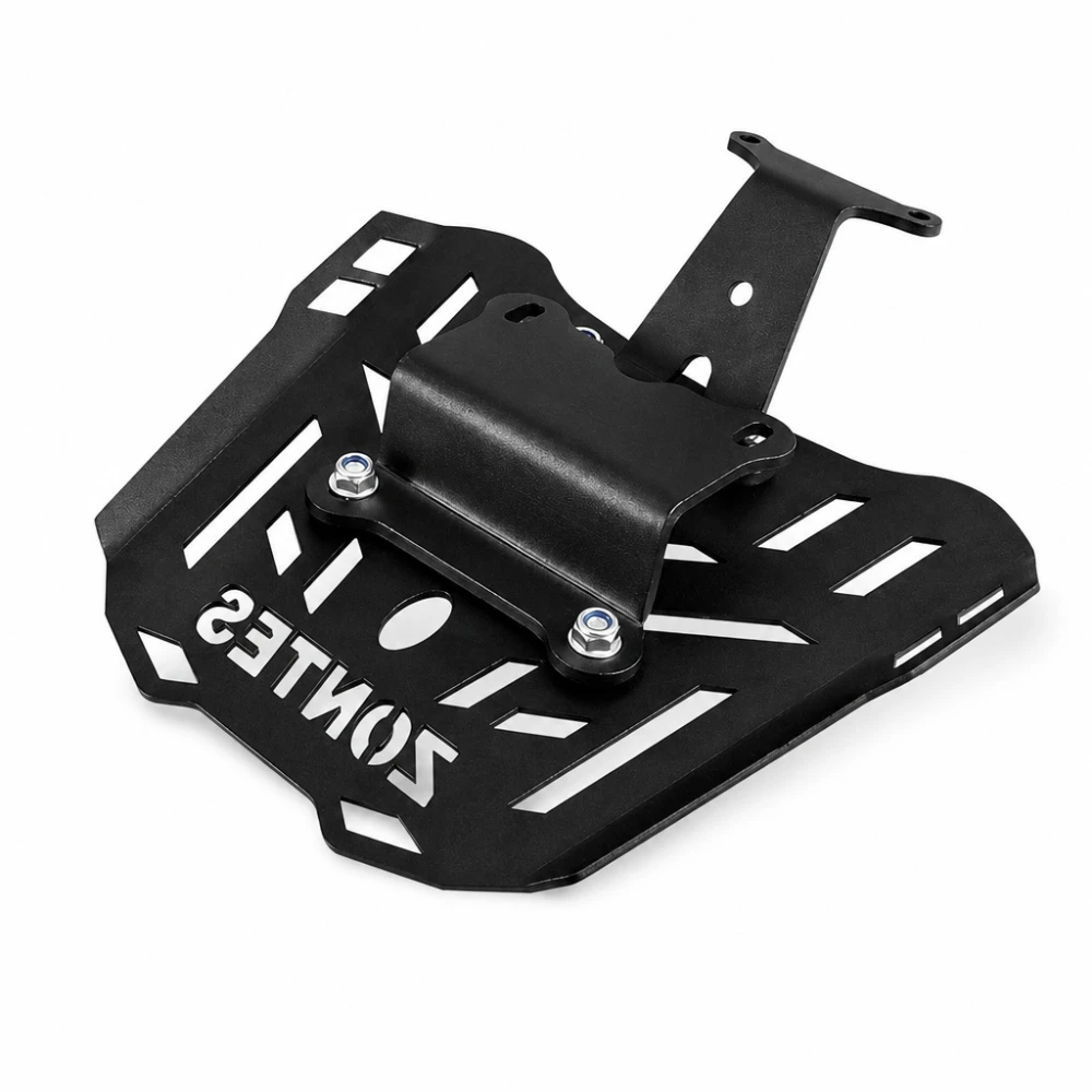 Zadní nosič Zontes 150X / 125X — Železná nosičová mřížka 4 mm, černá