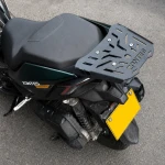Zadní nosič Zontes 150X / 125X — Železná nosičová mřížka 4 mm, černá