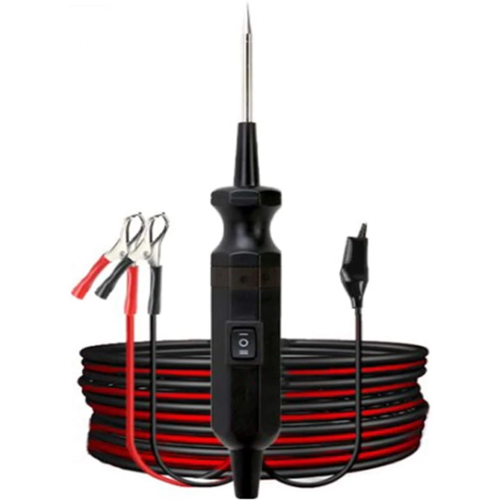 Zkoušečka obvodu do auta DY18 12V a 24V pro elektrickou diagnostiku