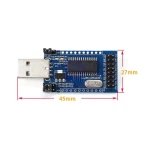 Programátor CH341A převodník USB na UART IIC SPI I2C