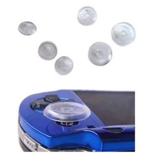PSP Analog Stick Armor 6in1 průhledná sada pro opravu PSP