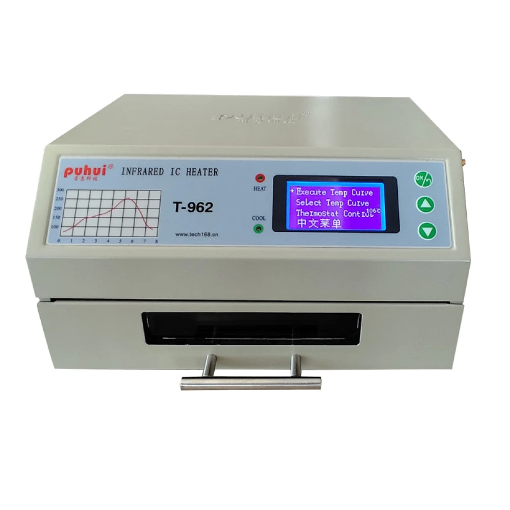 Puhui T-962 V2.0 infračervená reflow pec pro PCB a SMD BGA