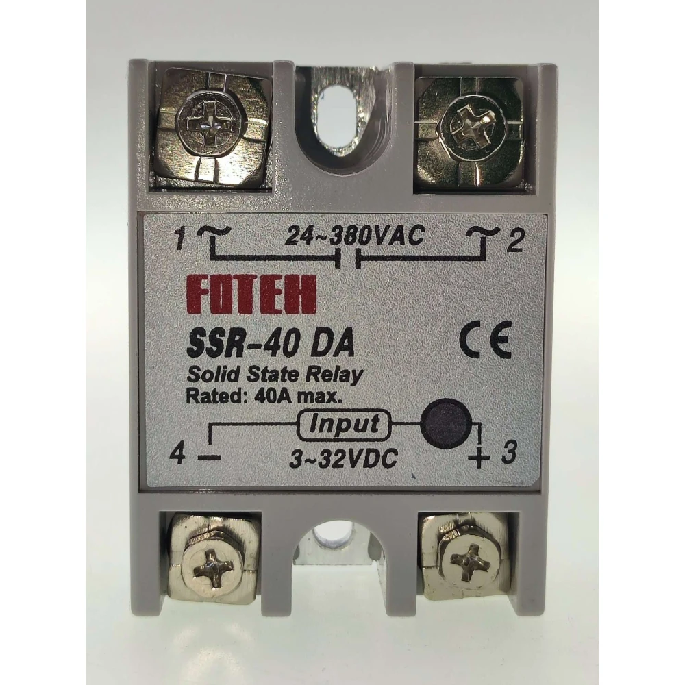 Relé SSR Fotek SSR-40 40A pro přesné řízení zátěže