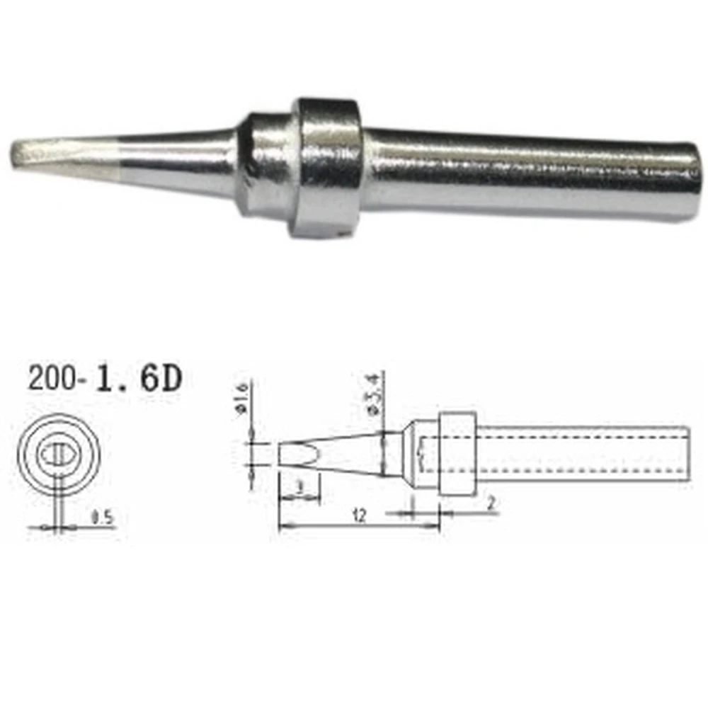 Náhradní hrot páječky Mlink S4 MOD 200-1,6D pro HF stanice
