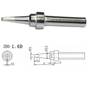 Náhradní hrot páječky Mlink S4 MOD 200-1,6D pro HF stanice