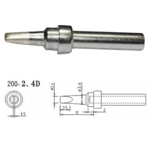 Mlink Náhradní hrot páječky Mlink S4 MOD 200-2,4D pro více stanic