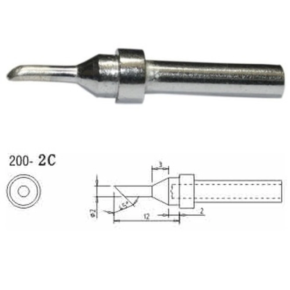 Náhradní hrot páječky Mlink S4 MOD 200-2C pro pájecí stanice