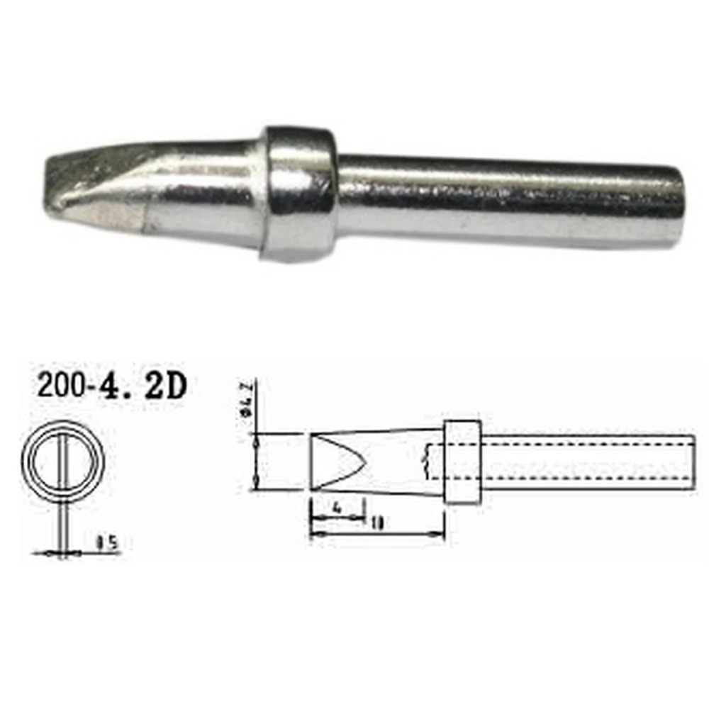 Náhradní hrot páječky Mlink S4 MOD 200-4,2D pro pájecí stanice