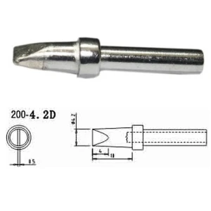 Náhradní hrot páječky Mlink S4 MOD 200-4,2D pro pájecí stanice