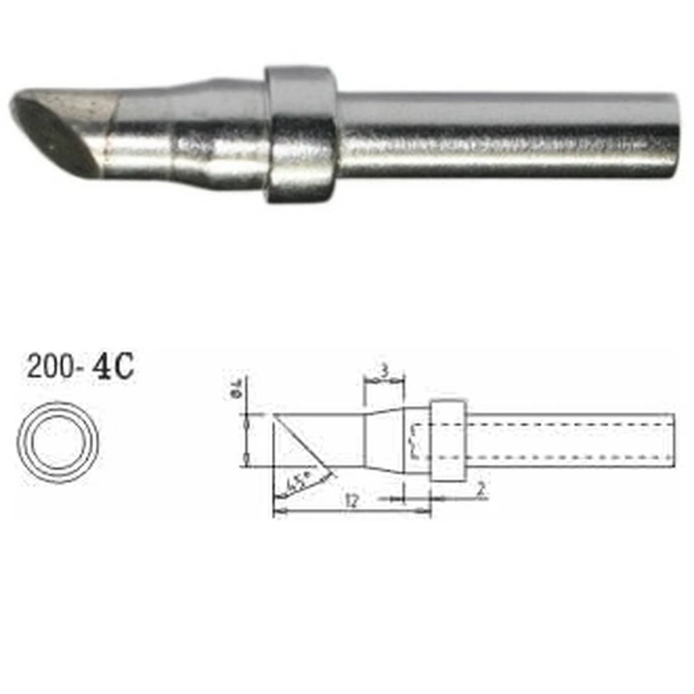Náhradní hrot páječky Mlink S4 MOD 200-4C kompatibilní s Quick 203h a Atten at150d
