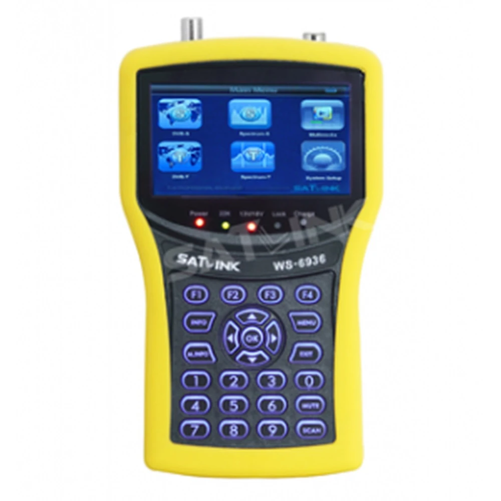 Satlink WS-6936 měřič satelitního a DVB-T signálu 4,5 se spektrálním analyzátorem