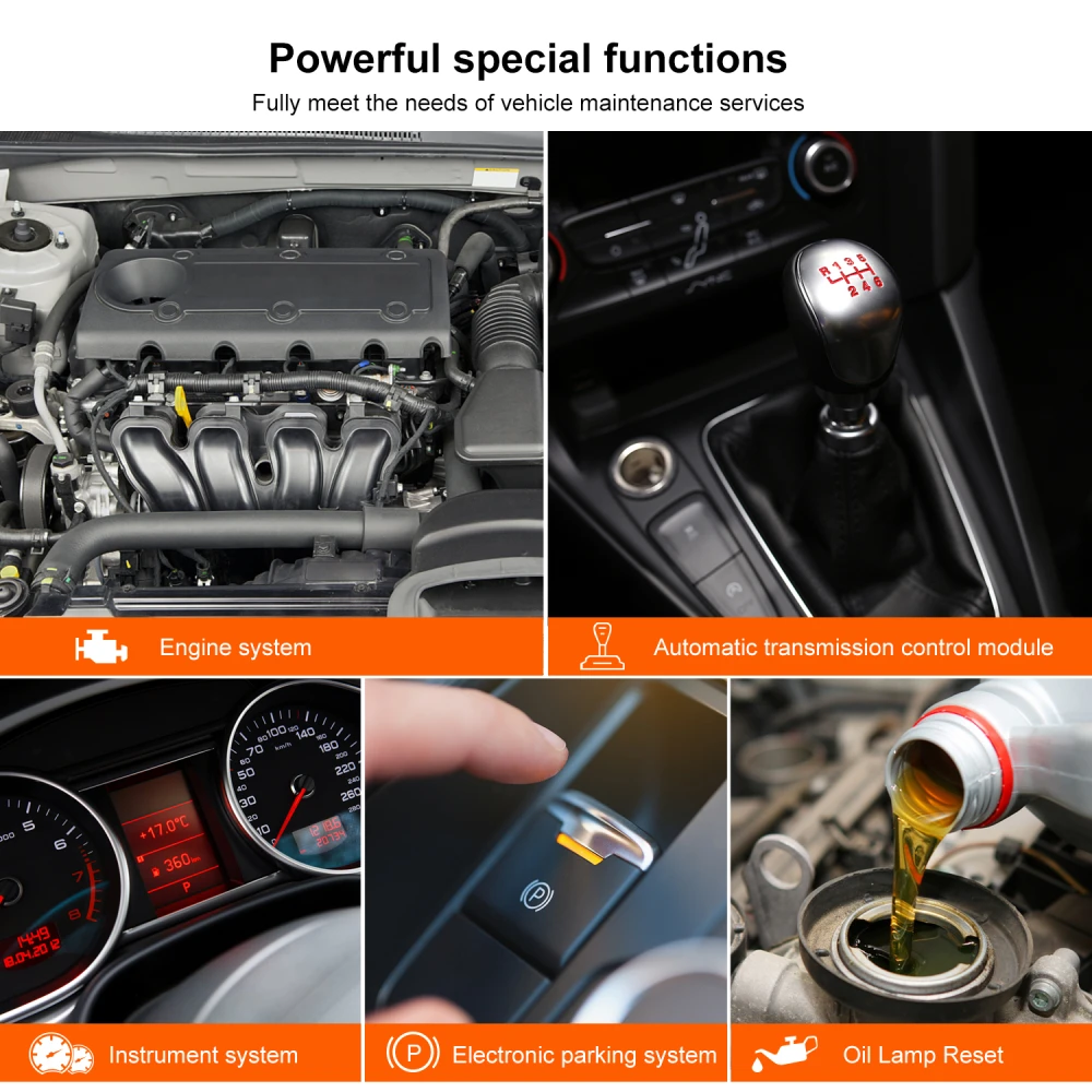Diagnostický scanner BMW Konnwei KW480 - OBD2 pro BMW