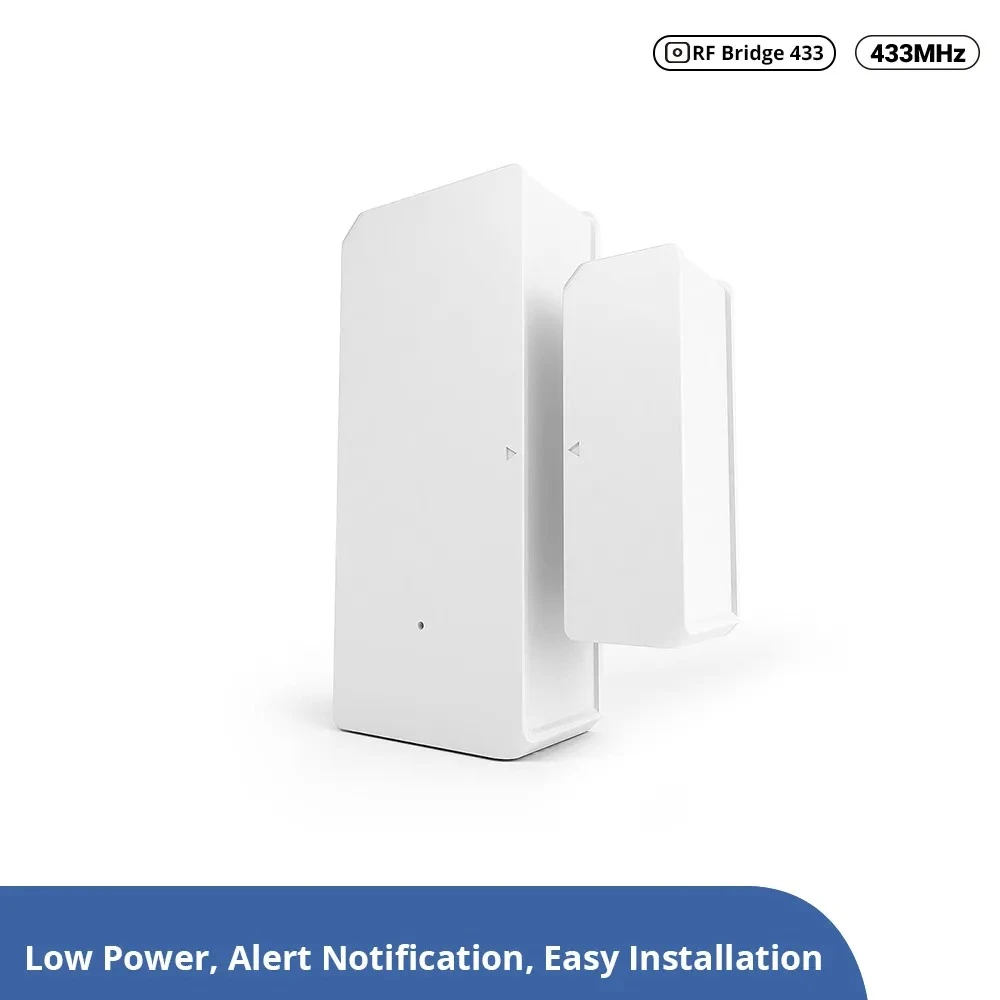 Bezdrátový senzor dveří a oken SONOFF DW2 RF pro domácí alarm