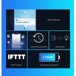 Bezdrátový senzor dveří a oken SONOFF DW2 RF pro domácí alarm