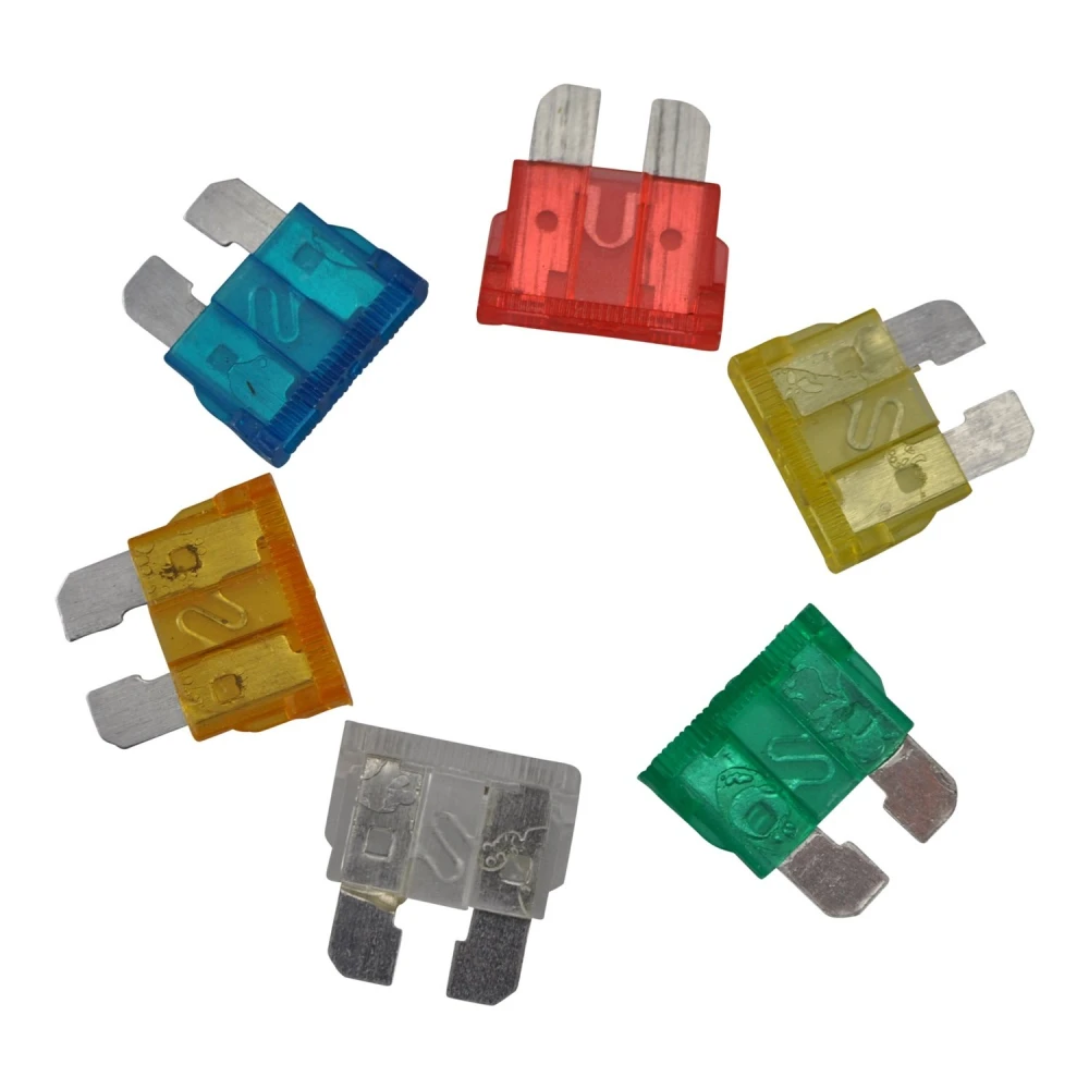 Sada pojistek do auta a motorky 120 ks 5A 10A 15A 20A 25A 30A TSX TOOL