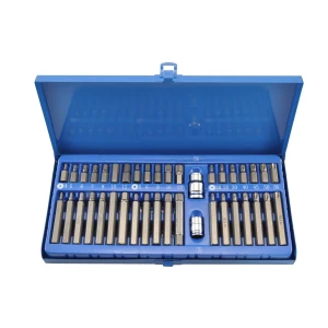 Sada 40dílných bitů Torx a imbus 1/2'' 3/8'' pro auto