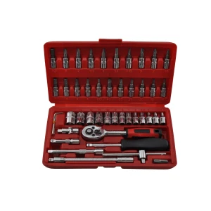 TSX TOOL Sada nástrčných klíčů 1/4 46 ks TSX TOOL pro auto a dílnu