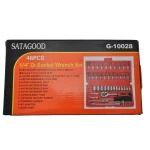 Sada nástrčných klíčů 1/4 46 ks TSX TOOL pro auto a dílnu