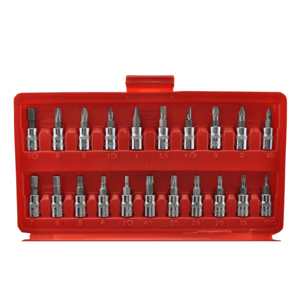 Sada nástrčných klíčů 1/4 46 ks TSX TOOL pro auto a dílnu
