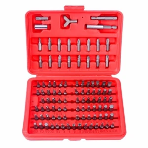 Magnetický bitový set 100 ks TSX TOOL - Hex a Torx