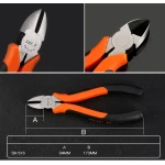 SK-516 173mm boční štípací kleště s vysokou silou TSX TOOL