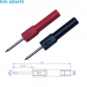 Měřicí sonda 2mm pro banánek 4mm Amass - vysoká přesnost a odolnost