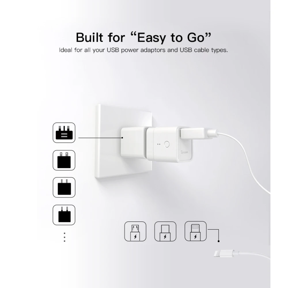 SONOFF Micro inteligentní USB WiFi adaptér pro dálkové ovládání a automatizaci