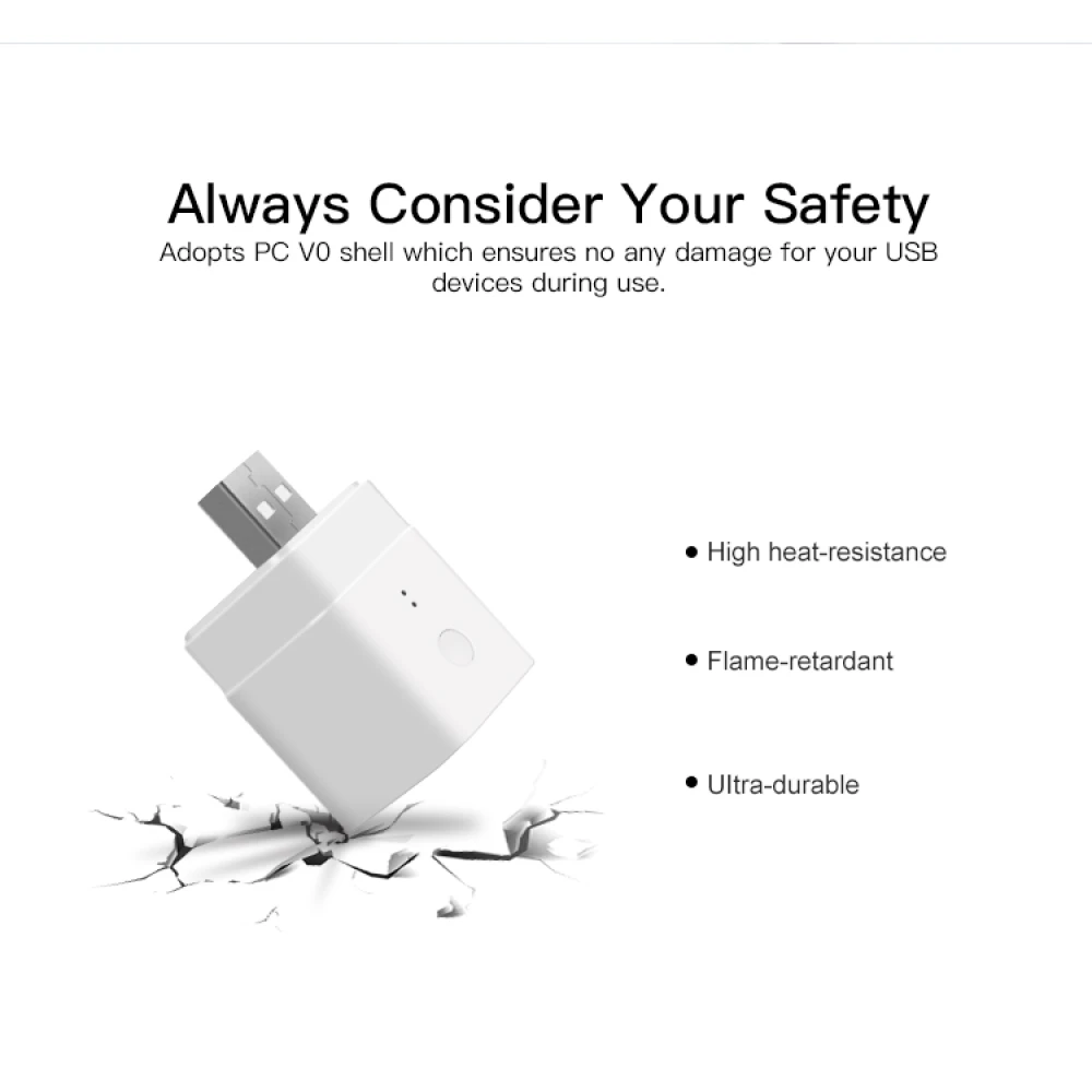 SONOFF Micro inteligentní USB WiFi adaptér pro dálkové ovládání a automatizaci