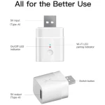 SONOFF Micro inteligentní USB WiFi adaptér pro dálkové ovládání a automatizaci
