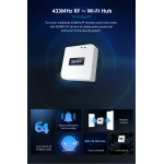Sonoff RF Bridge R2 433MHz WiFi - most mezi RF a WiFi