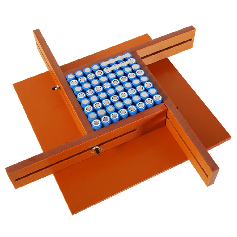 Nastavitelný držák 18650 6x16 pro sestavení bateriových packů