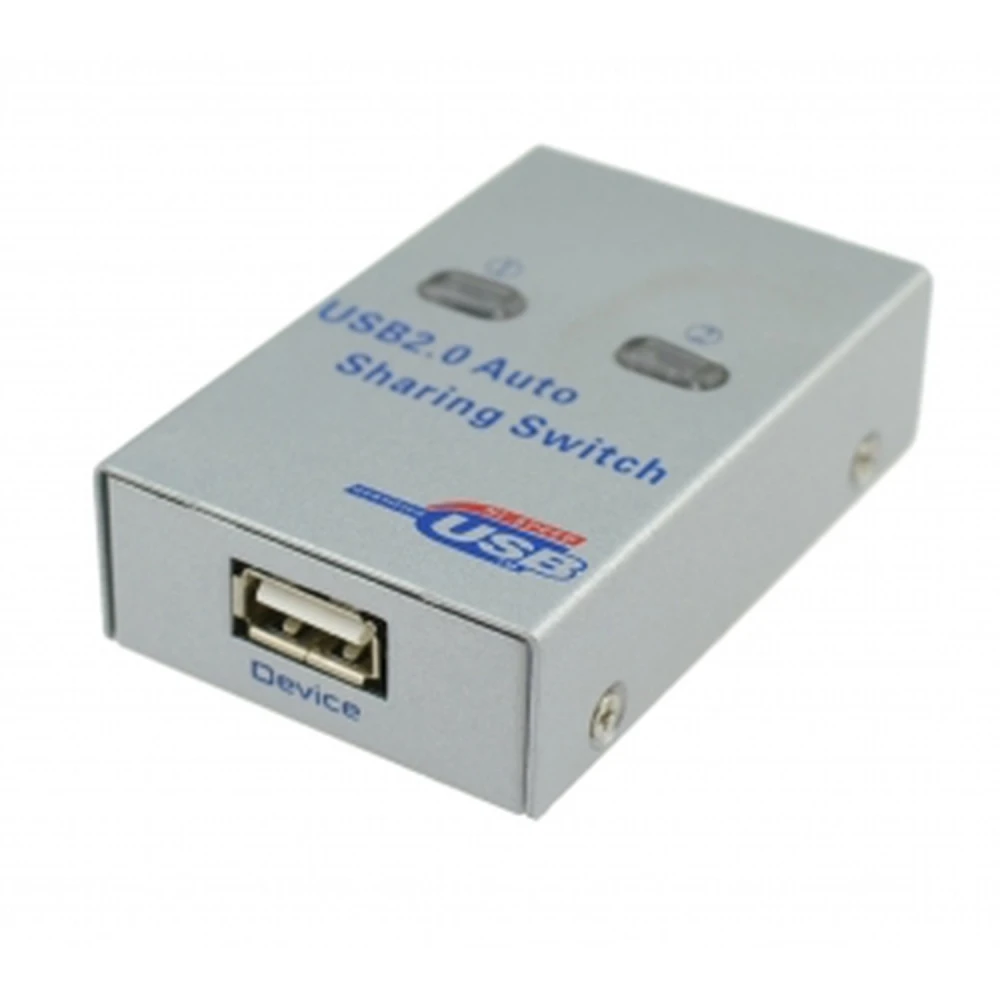 USB přepínač 2 porty pro sdílení USB zařízení mezi 2 PC