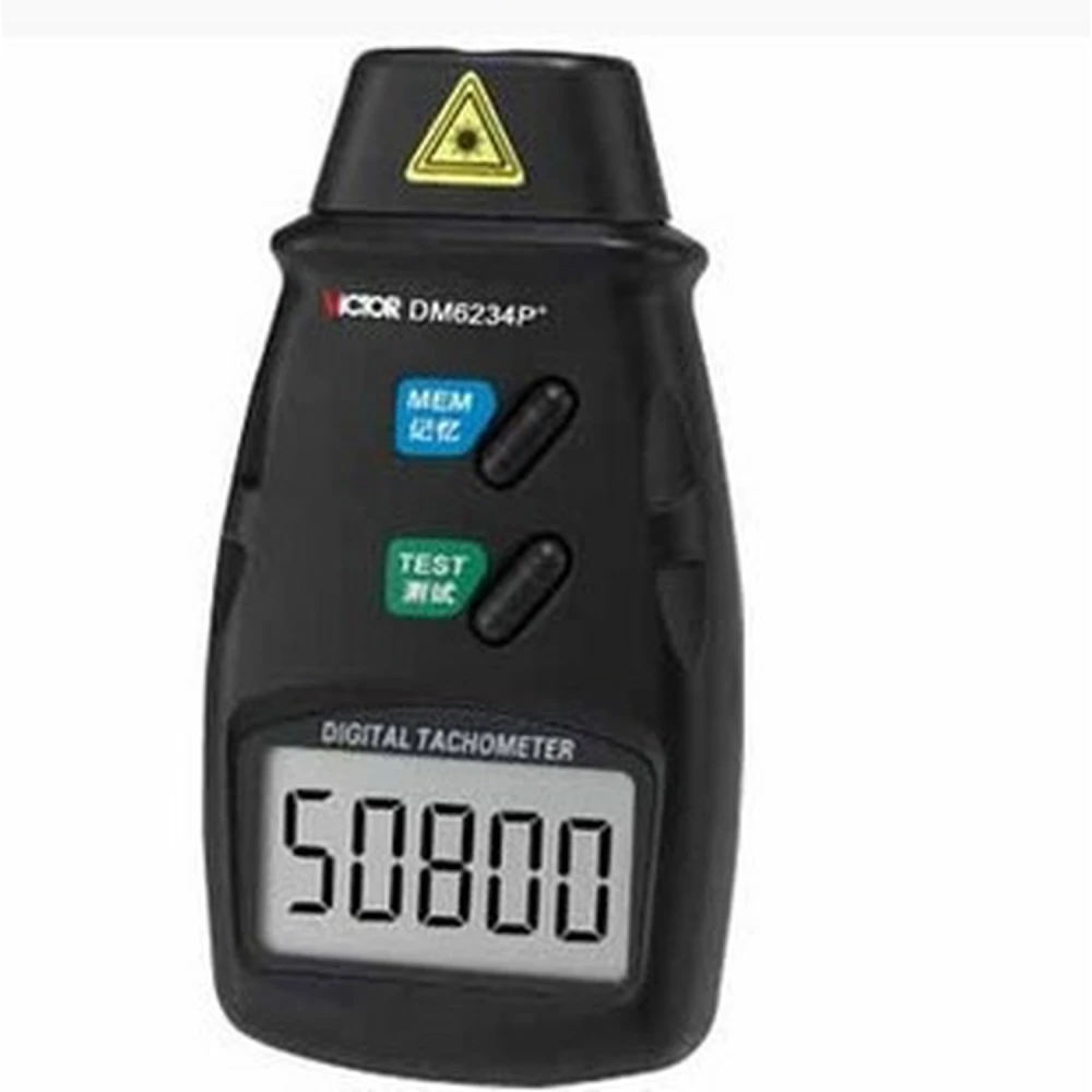 Digitální ruční tachometr Victor DM6234P+ pro přesné měření RPM
