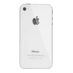 Zadní skleněný kryt iPhone 4 bílý pro opravu a originální díl