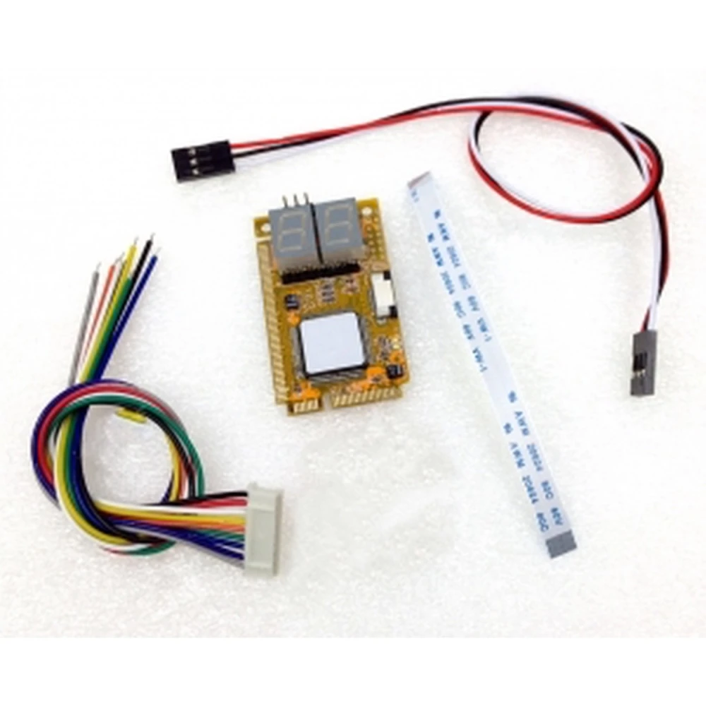 5v1 diagnostická PCI karta pro notebooky minipci/minipcie/lpc/elpc/i2c