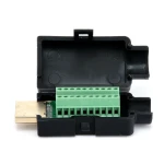 Konektory HDMI 19P samec bez pájení s černým krytem – sada satkit