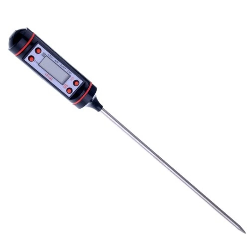 Digitální kuchyňský teploměr TP101 s LCD displejem a rozsahem -50°C až +300°C
