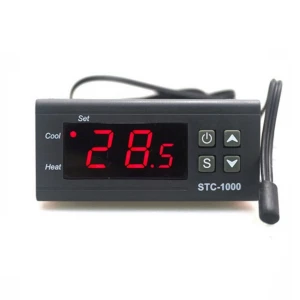Digitální termostat 220V STC-1000 s regulací chlazení a topení