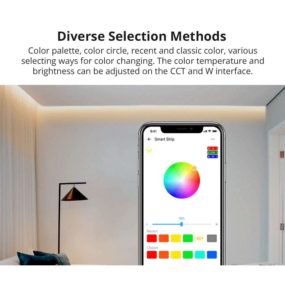 Inteligentní WiFi LED pásek SONOFF L2 Lite 5 metrů s ovladačem a aplikací