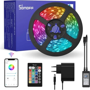Inteligentní WiFi LED pásek SONOFF L2 Lite 5 metrů s ovladačem a aplikací